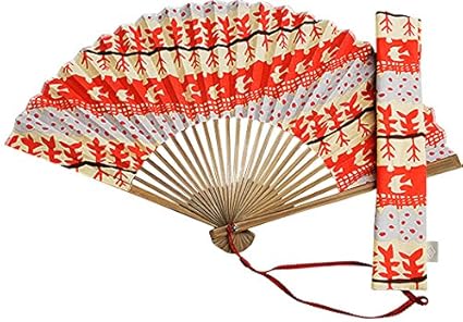 加藤万日式杂货扇子袋套装日常红色h51s 加藤萬 价格报价图片