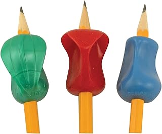 the pencil grip 3 步训练套装,配有 3 个高级人体工程学铅笔手柄