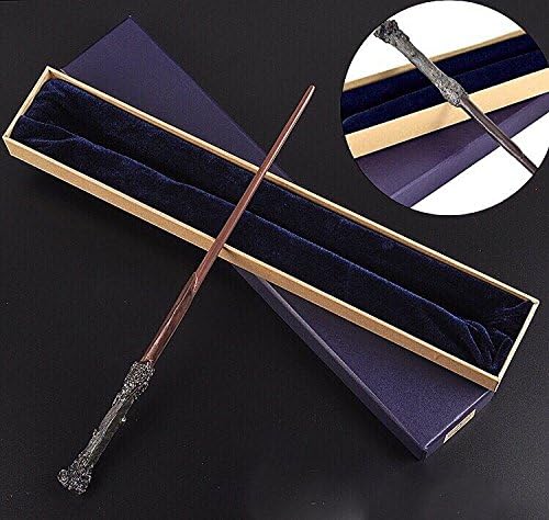 n-brand 手工制作魔术棒,手工雕刻,黑色魔杖,教授魔杖,巫师魔杖 (01)