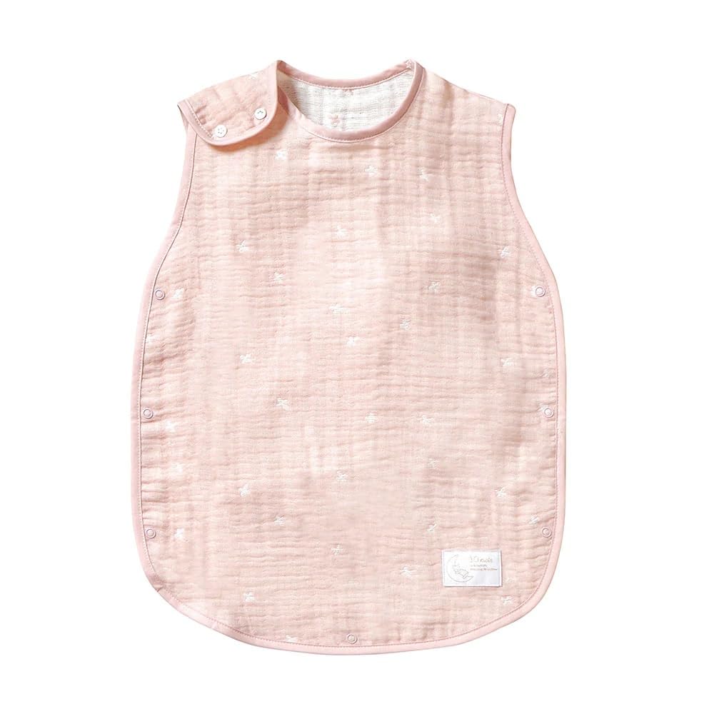 10mois (ディモワ) baby cotton tencel three-layer yarn sleeping bag shell 23151014 pink