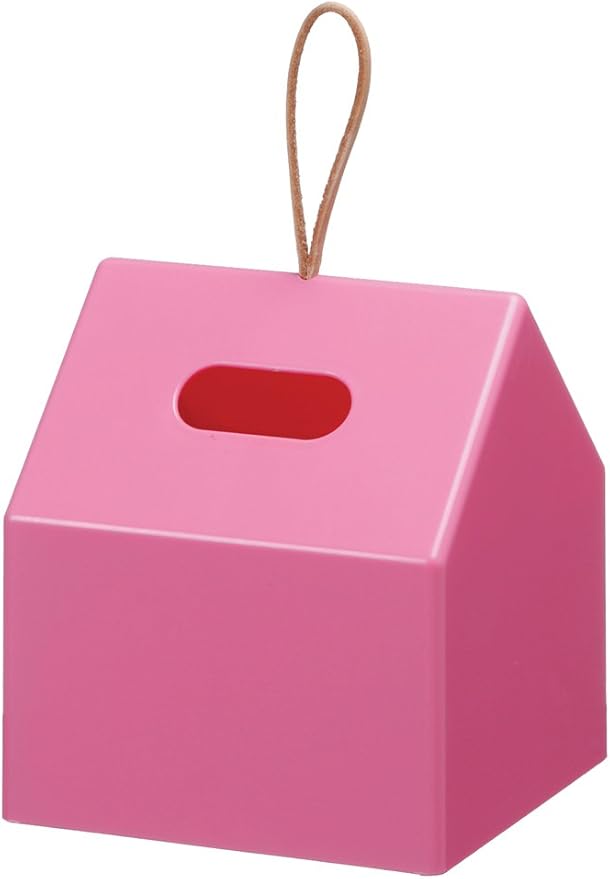 like-it 卷纸盒 home 粉色 約w14.5×d14×h16.5cm