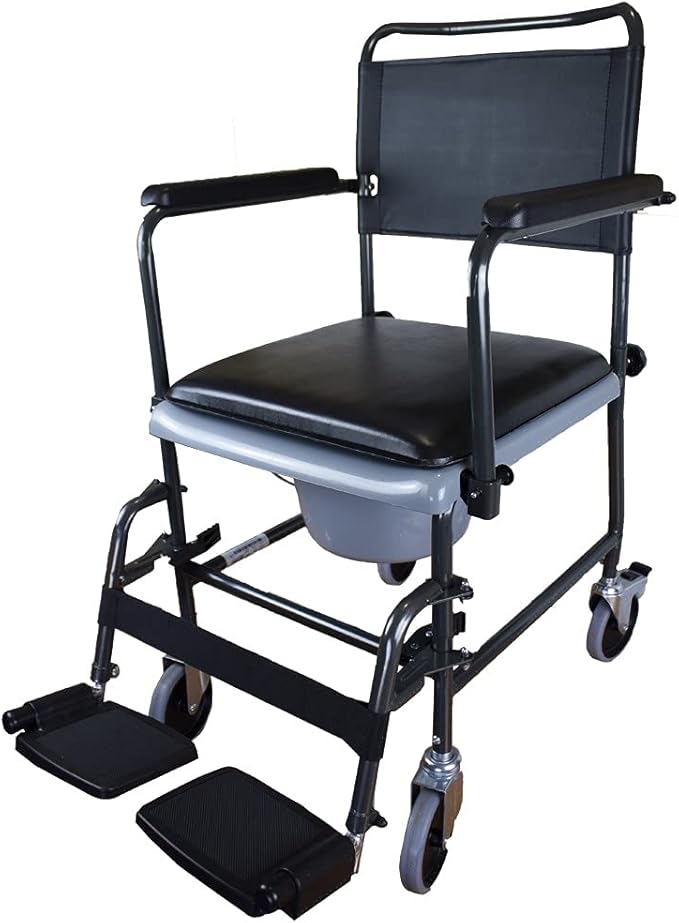 queraltó invacare 马桶轮椅,带马桶 2 个车轮带制动 cascata