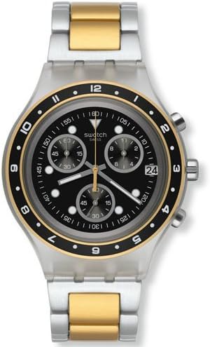 瑞士品牌 swatch 斯沃琪 金属系列石英男士手表 安特诺耳 svck4076ag