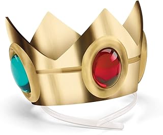 disguise 女士任天堂*马里奥兄弟公主桃皇冠服装配饰