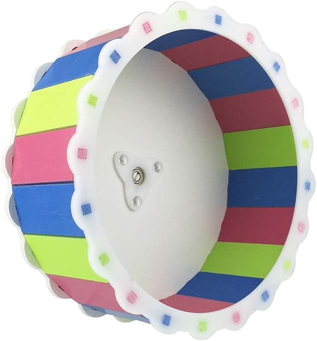 petzilla quiet 仓鼠运动轮 多色静音转轮 木制材质 向日葵设计 多色