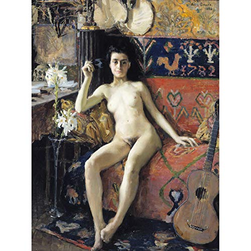 Akseli Gallen-Kallela Demasquee Frameless wall Art print poster Home Decor Premium Edition