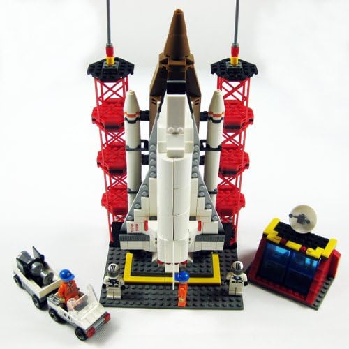 ausini 奥斯尼 lego乐高式拼装积木 益智积木 飞船发射 儿童玩具 益智