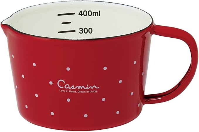 skater 斯凯达 搪瓷 量杯 450 毫升 容量 容量 红色 enmc5-a