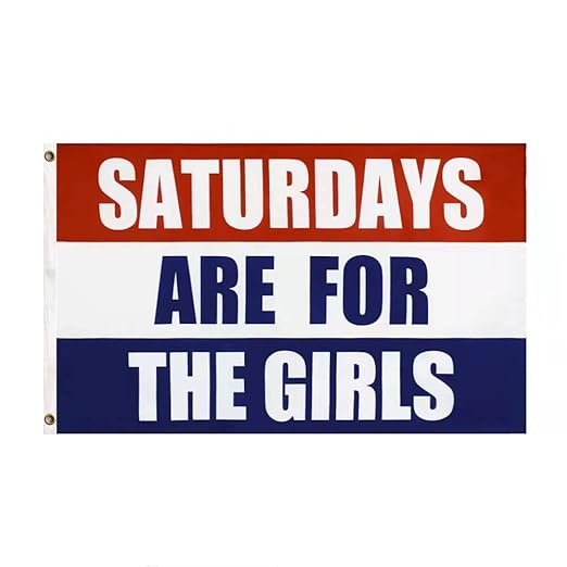 saturdays are for the girls 旗帜,3x5 英尺酷炫横幅室内和室外带