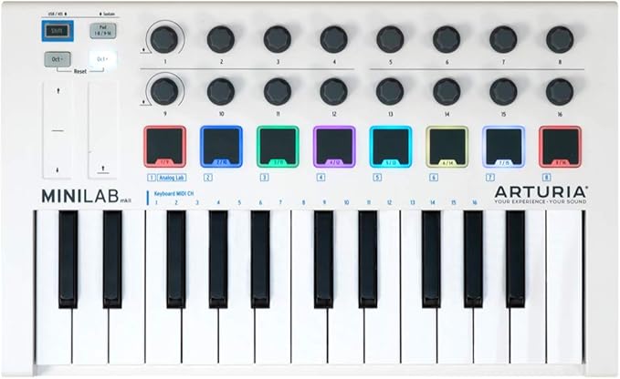 arturia midi 键盘控制器 minilab mk ii