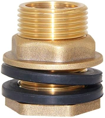 joyway 男性和无女性 内层 土壤黄铜水箱连接器 舱 水箱配件 带橡胶环