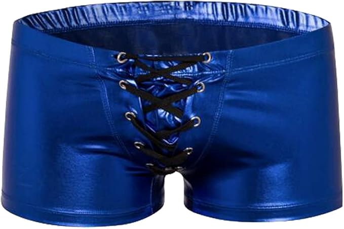 男式金属内衣平角内裤,游泳短裤内裤