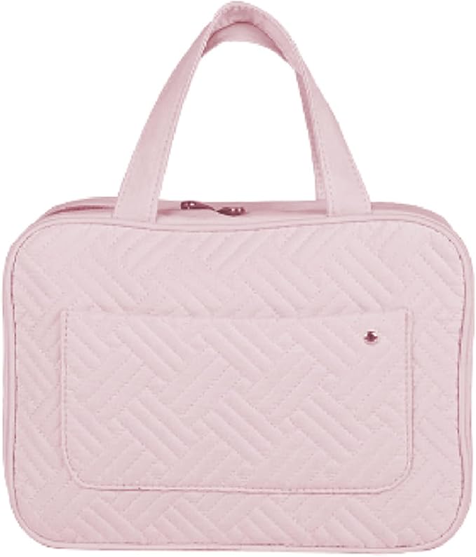 yunnyp 女士洗漱包,悬挂旅行洗漱包收纳包超大化妆盒剃须袋,浴室淋浴