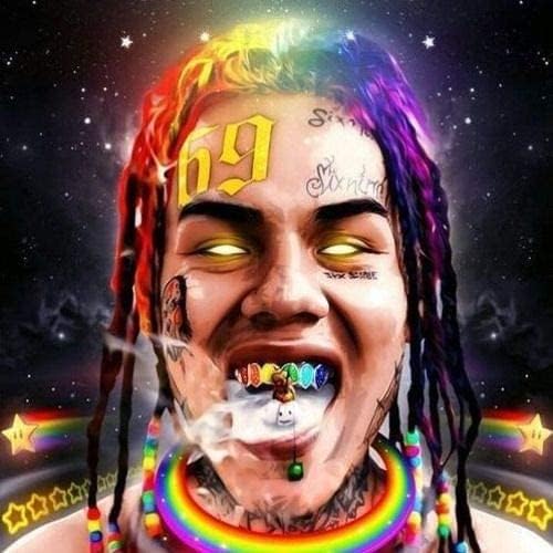 zolto 6ix9ine 美国说唱歌手 12 x 18 英寸海报