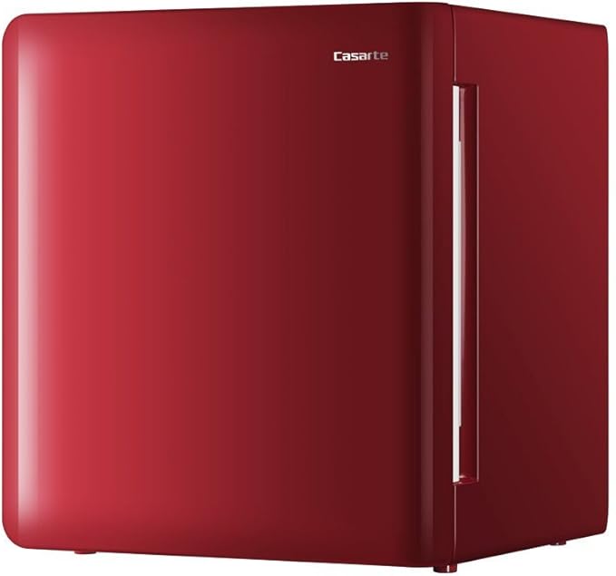 haier 海尔 dca-48c红色单门冰箱