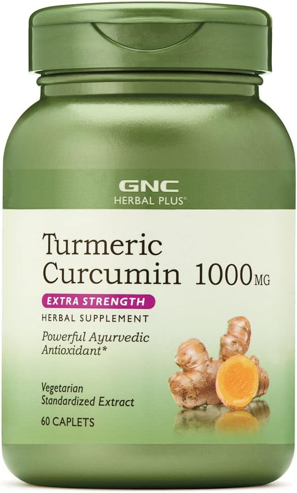 gnc 健安喜 herbal plus姜黄素 1000毫克