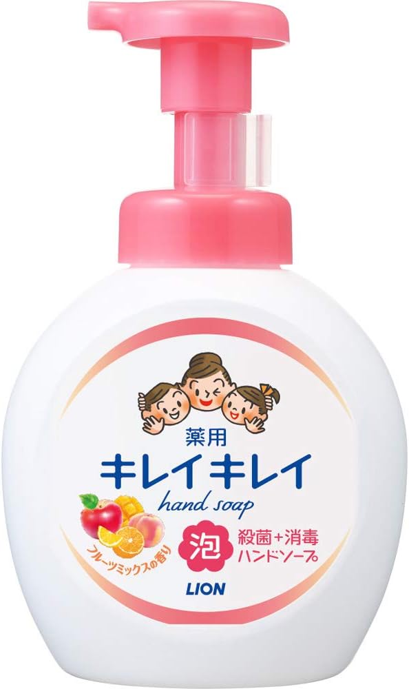 kireikirei 趣净 泡沫洗手液 混合水果香 主体按压式 大号 500ml 非