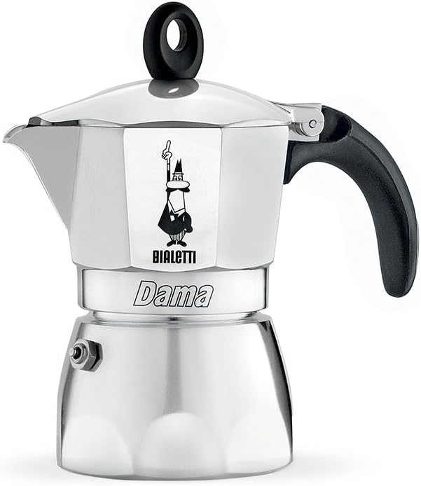 bialetti 比乐蒂 moka dama 意式咖啡壶,铝制,银色,3杯容量