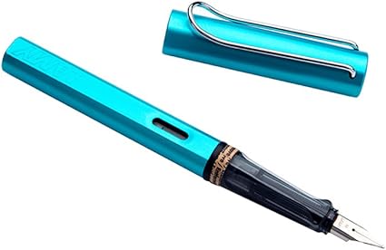 Lamy 凌美al Star恒星系列标准f尖墨水笔 钢笔 太平洋蓝含吸墨器l84 F 亚马逊中国 办公用品
