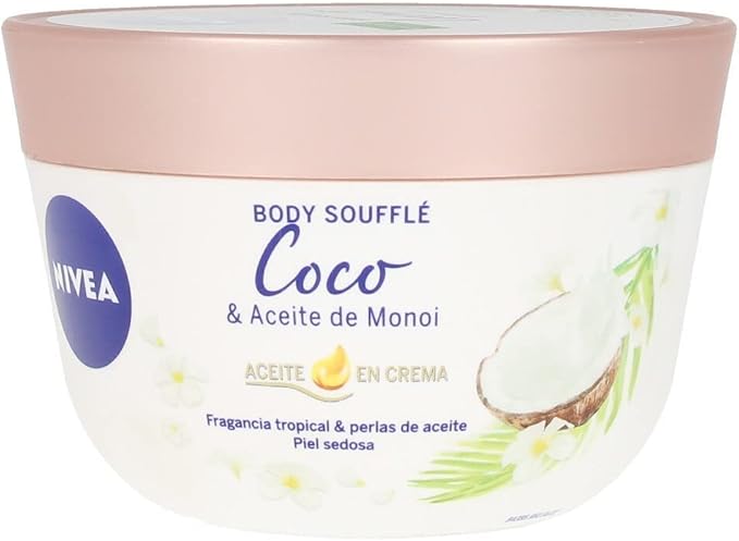 nivea body souffl07 200 coco, black, standard
