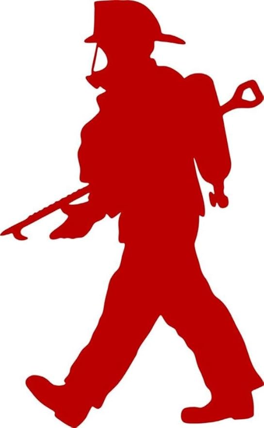 design with vinyl design 270 fireman - peel and