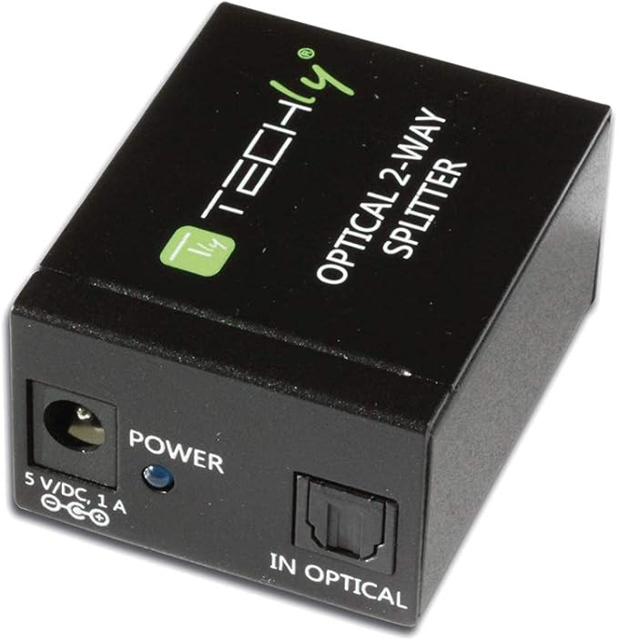 techly audio splitter toslink s/pdif 2p