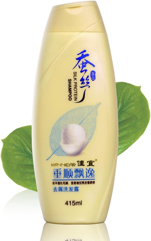 佳宜 蚕丝垂顺飘逸洗发露415ml 柔软顺滑 去屑止痒 深层修复