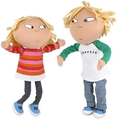 charlie and lola poseable talking dolls