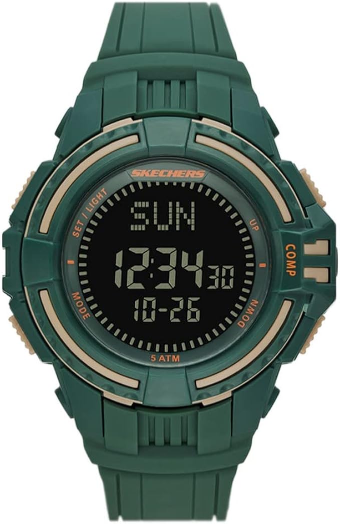 skechers 斯凯奇 男士石英休闲数字手表