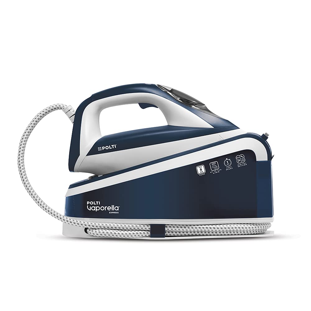 Polti Vaporella Express VE30.10 high performance steam generator, 8 bar pump, one temperature, suitable for all textiles and digital settings, steam 240 g/min, heated for 1 minute