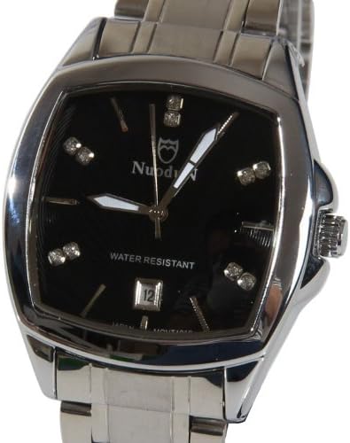 诺顿全钢防水石英表时尚休闲情侣表1918男士白色黑面