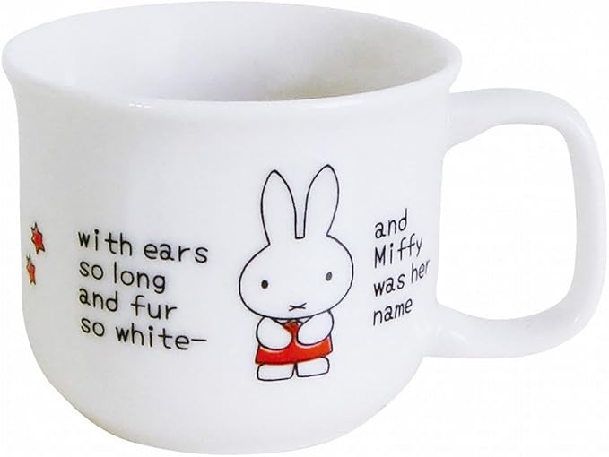 Dick Bruna Miffy First Story 米菲马克杯140克白色 亚马逊中国 厨具