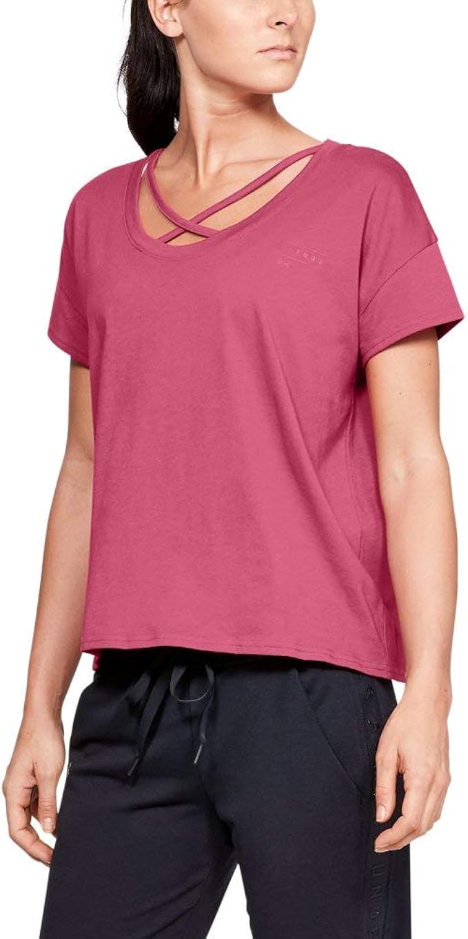 under armour 安德玛 女式 unstoppable 时尚图案短袖