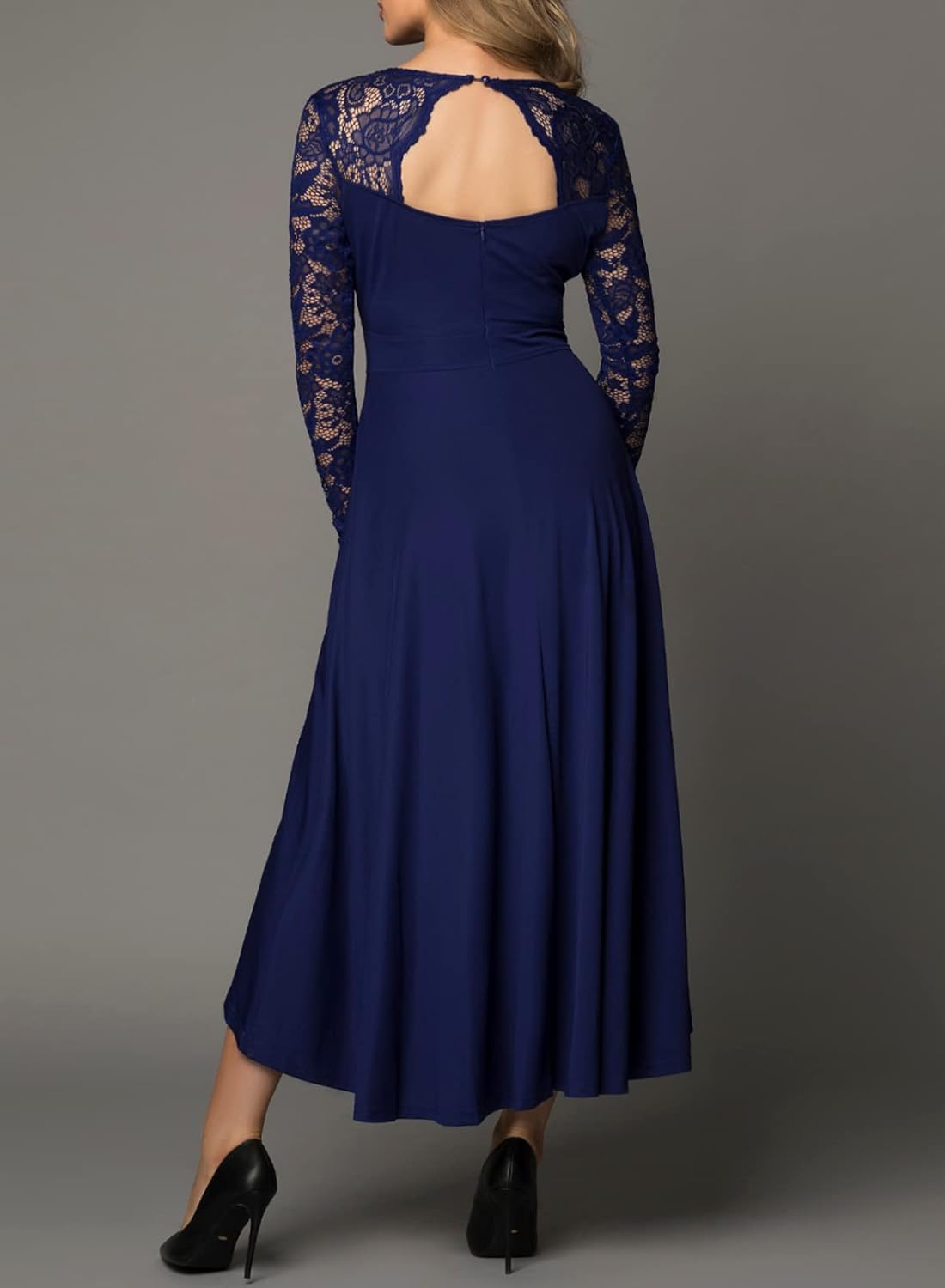 designer97 女式优雅高低不对称婚礼正式舞会礼服鸡尾酒会晚礼服