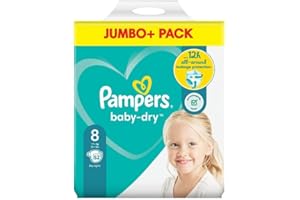 Pampers 帮宝适 8 号婴儿干胶大号+52 件装