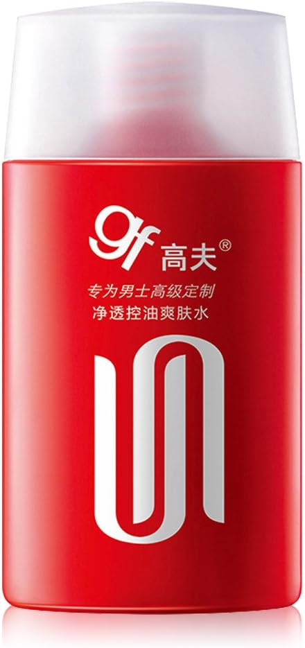 高夫净透控油爽肤水125ml 补水控油保湿男士护肤