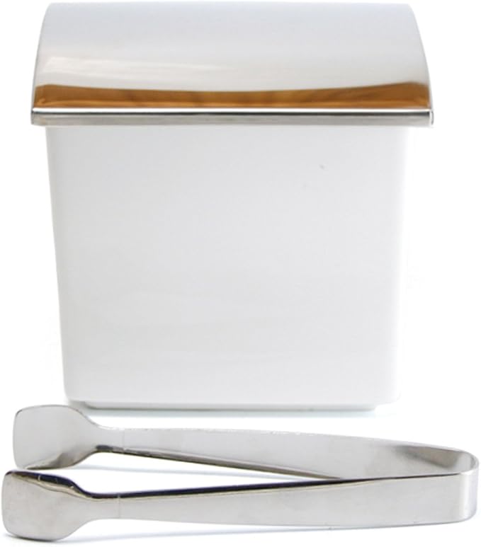 zerojapan 方形容器深型 带夹子 白色 byk-06 wh