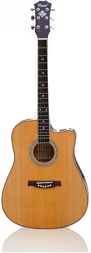 vicson维森bd41c标准级41寸缺角民谣吉他原木色