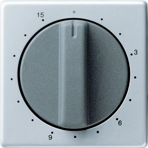 gira 0640203 覆盖 15 分钟计时器开关 gira e22 铝