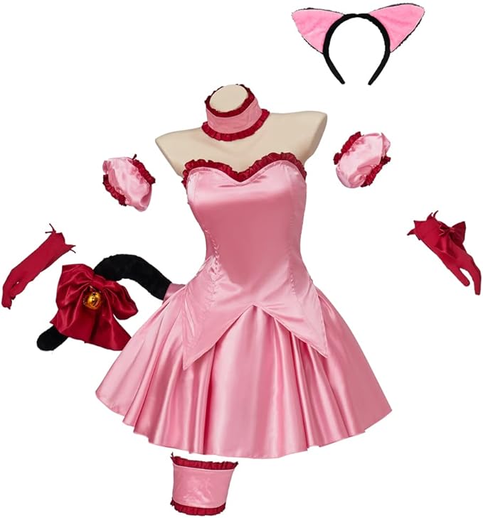 zixun 东京 mew momomiya ichigo 角色扮演服装配饰全套猫女孩 momo