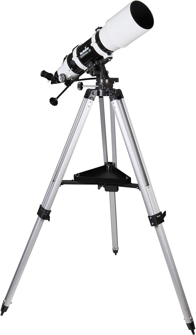 sky-watcher 120mm 望远镜,带便携式 alt-az 三脚架 – 便携式 f/5