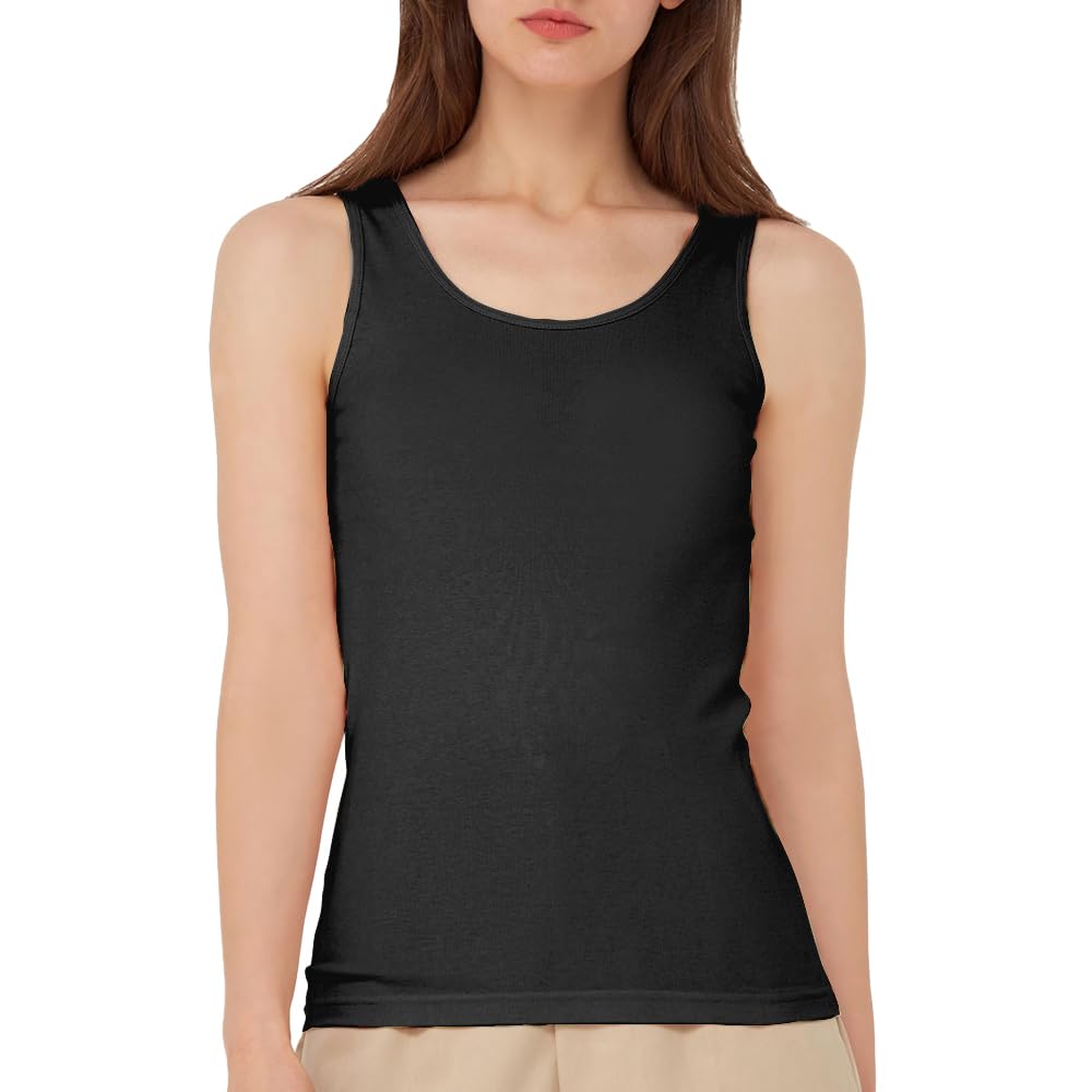 GUNZE Shire is a women's Tuche INTIMATE vest with a cosmetic all-cotton TC4054