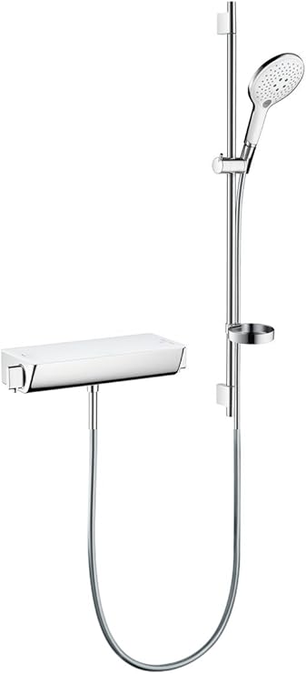 Hansgrohe 汉斯格雅raindance Select S 150恒温淋浴套件0 90 M 3种喷淋模式 白 铬 Hansgrohe 汉斯格雅 价格报价图片 亚马逊中国