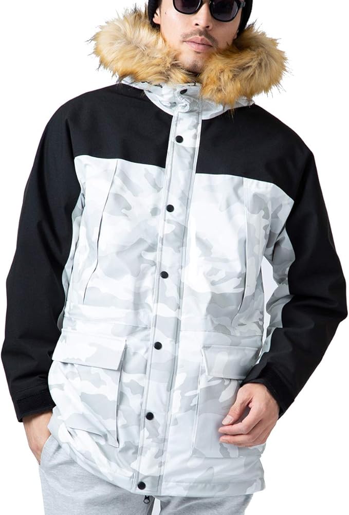 improves 羽绒服 羽绒外套 防水弹力毛夹克 男士