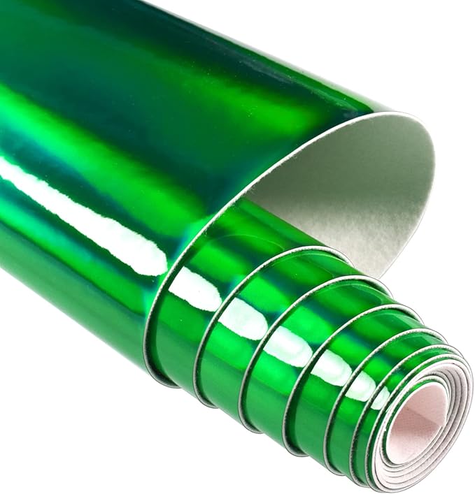 hguan 全息乙烯基面料 12"x53"(30cm x 135cm),1 卷