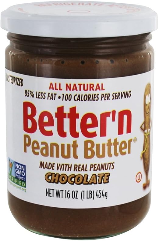 Better N 花生酱巧克力花生酱 16 盎司 亚马逊中国 食品