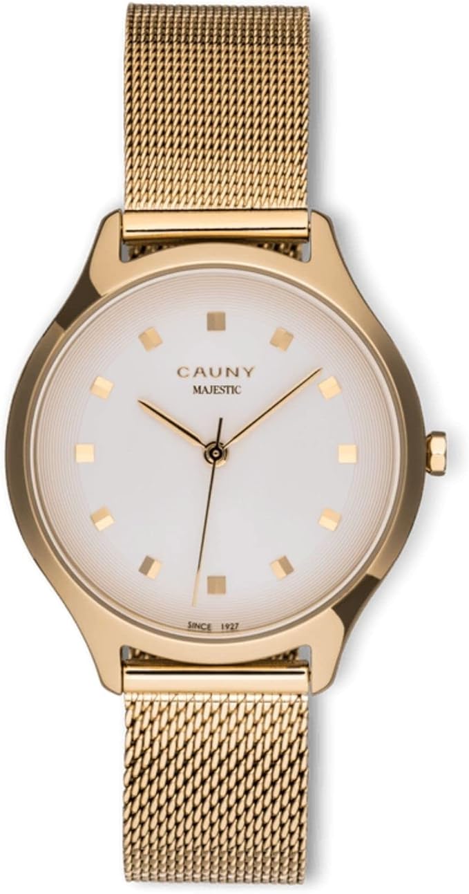 cauny 指针式女士手表 | majestic ledge 金色 | 石英机芯 | 3 小时