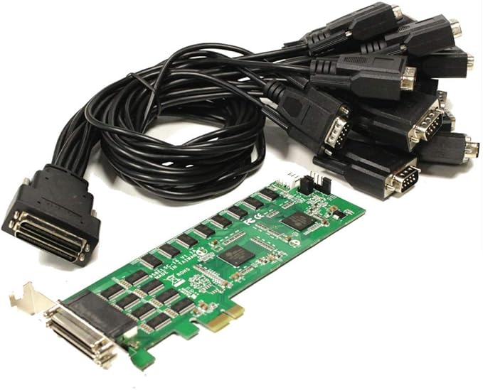 bematik – pcie pci express 卡 rs232 串行端口 16c1050 16flex atx