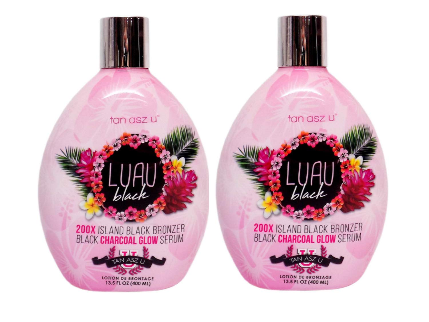 2 pieces Tan Asz U LUAU BLACK 200X Black bronzer - 399.7g