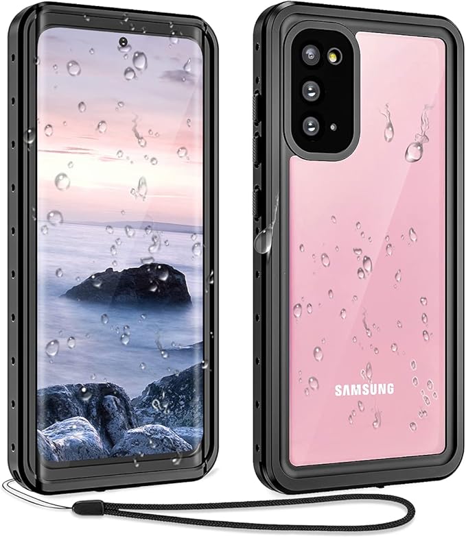 三星 galaxy s20 ultra 5g 小圆点防水手机壳内置屏幕保护膜防震防尘